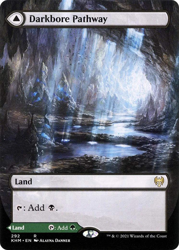Darkbore Pathway // Slitherbore Pathway — Kaldheim — Magic: The Gathering