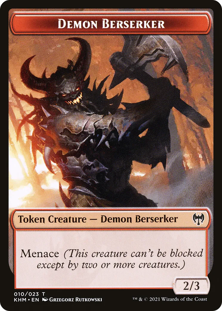 Demon Berserker — Kaldheim — Magic: The Gathering