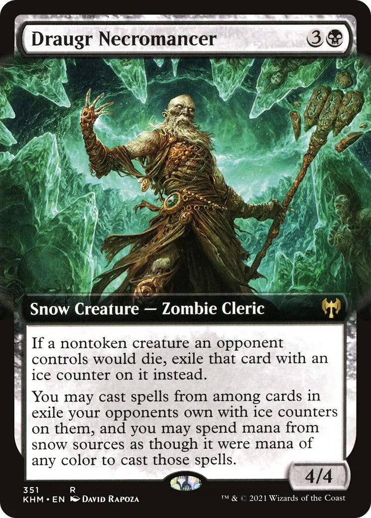 Nécromancien draugr — Kaldheim — Magic: The Gathering
