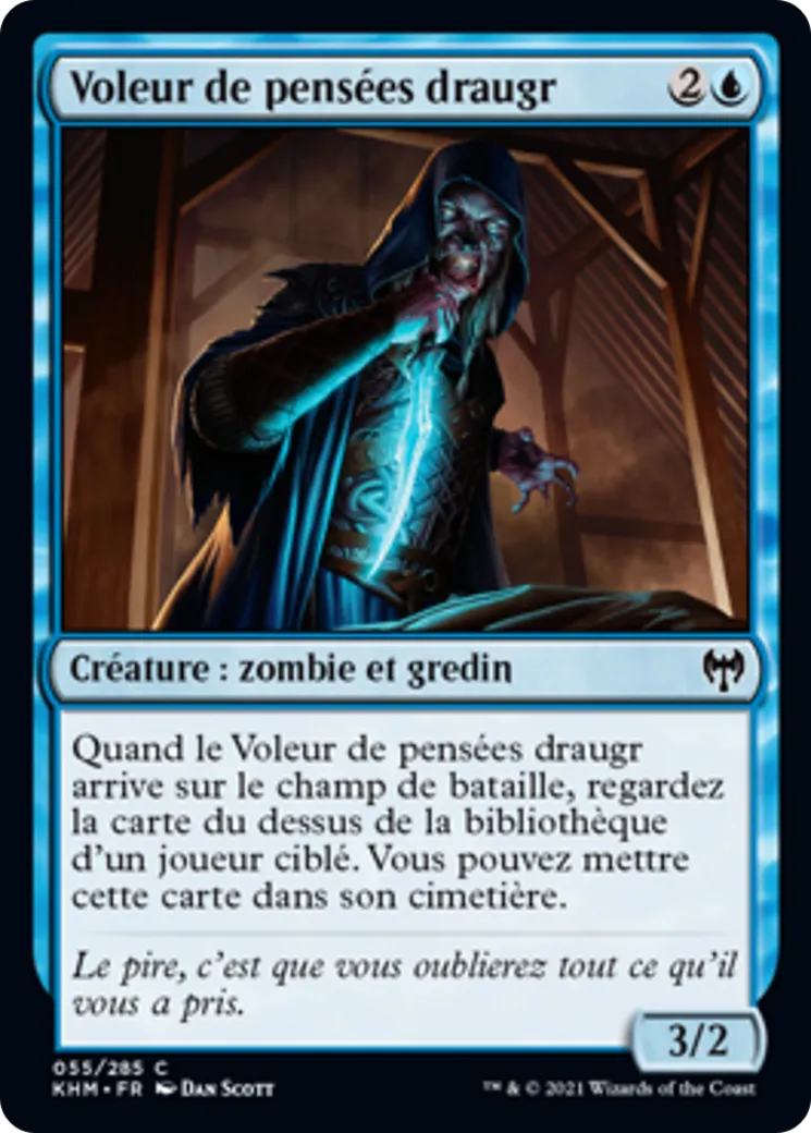 Voleur de pensées draugr — Kaldheim — Magic: The Gathering