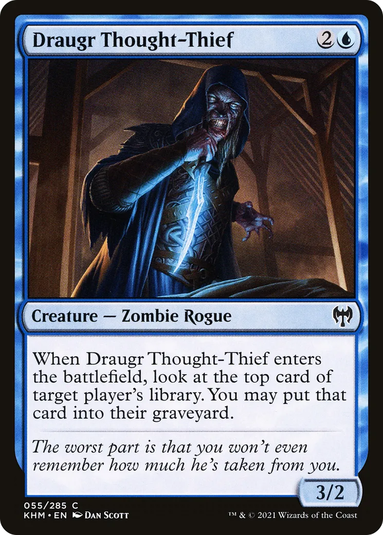Draugr Thought-Thief — Kaldheim — Magic: The Gathering