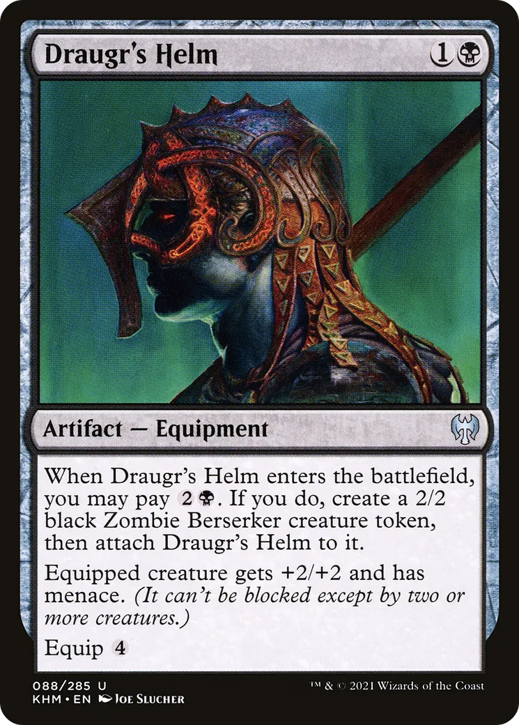 Draugr's Helm — Kaldheim — Magic: The Gathering