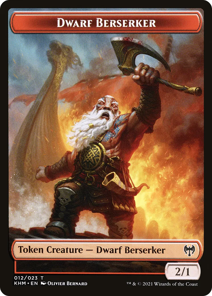 Dwarf Berserker — Kaldheim — Magic: The Gathering