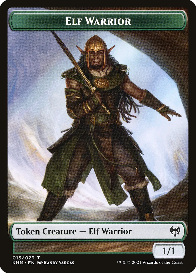 Elf Warrior — Kaldheim — Magic: The Gathering