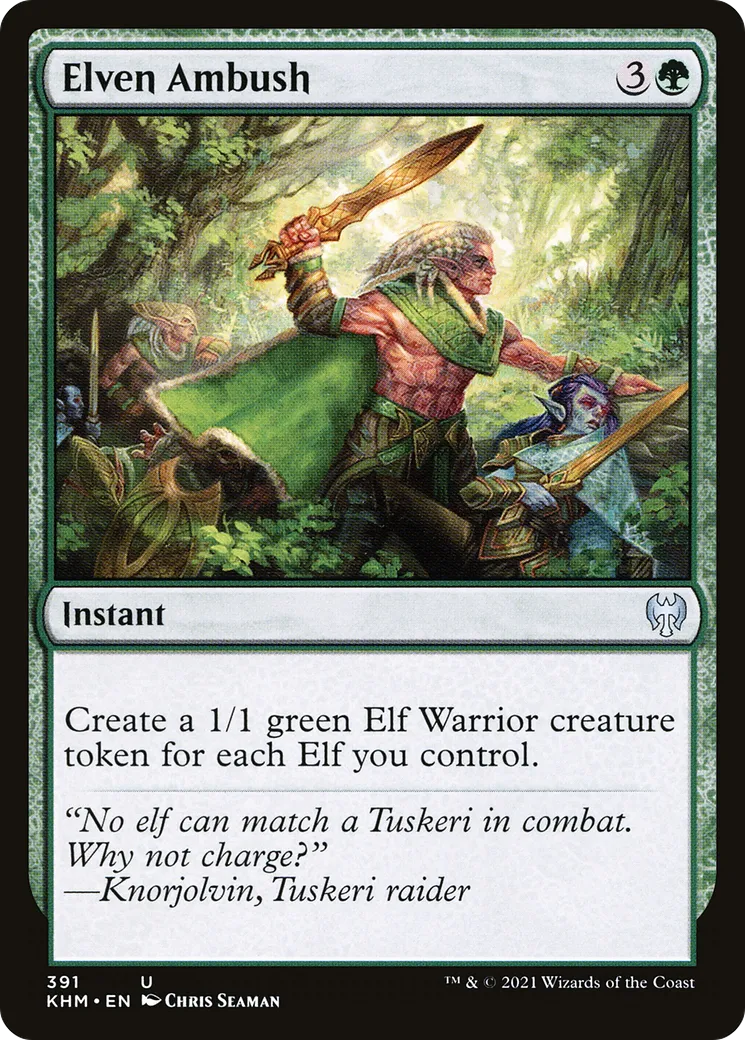 Embuscade elfe — Kaldheim — Magic: The Gathering