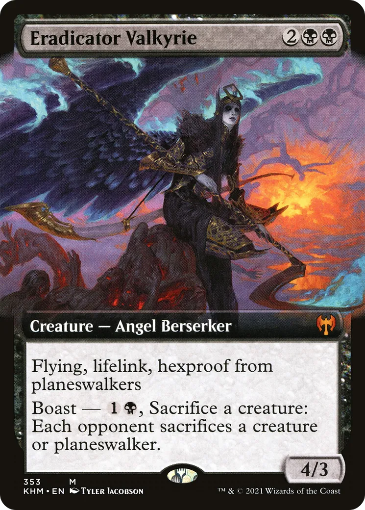 Eradicator Valkyrie — Kaldheim — Magic: The Gathering