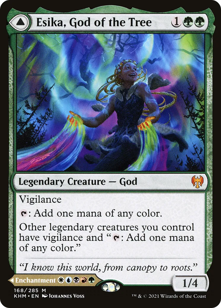 Esika, God of the Tree // The Prismatic Bridge — Kaldheim — Magic: The Gathering
