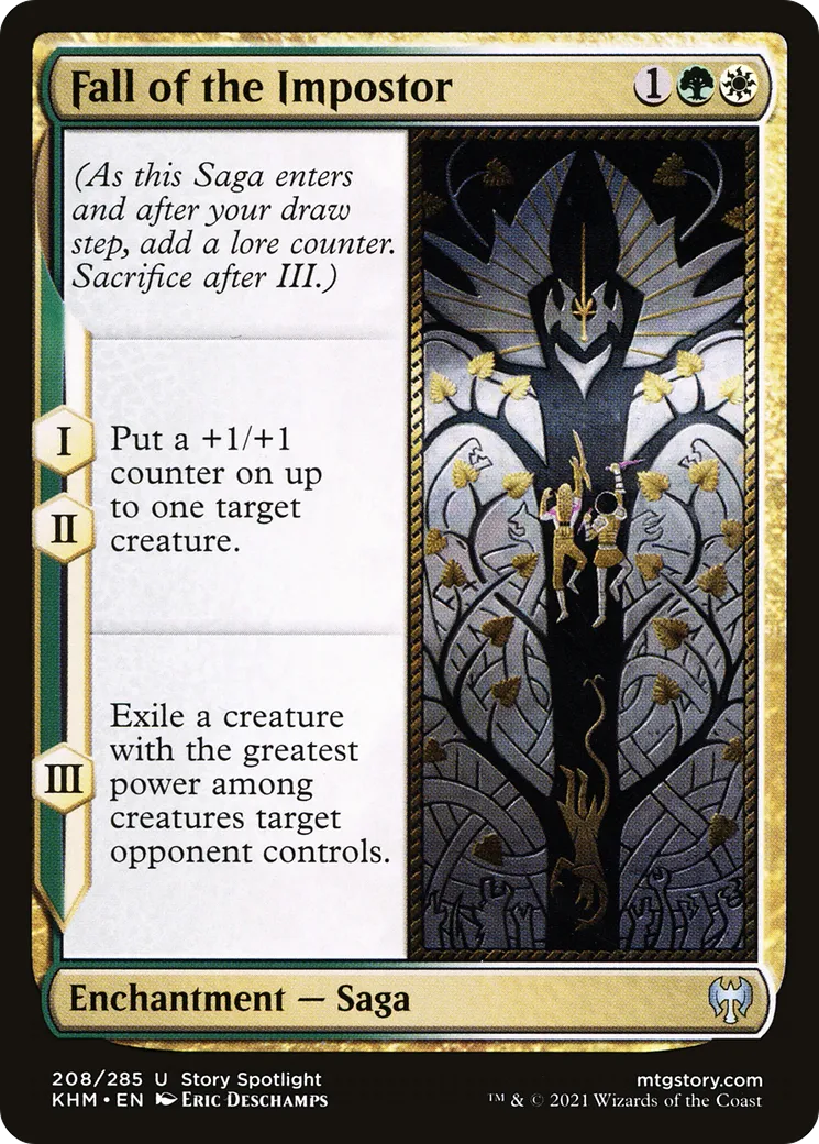 Chute de l'imposteur — Kaldheim — Magic: The Gathering