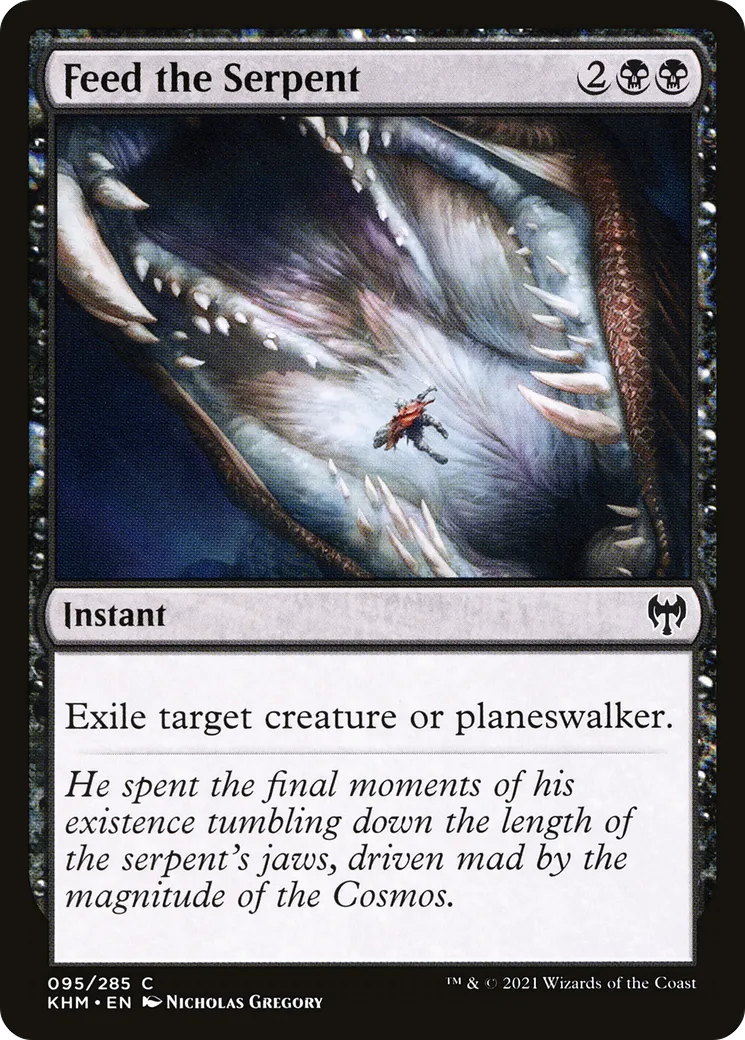 Feed the Serpent — Kaldheim — Magic: The Gathering