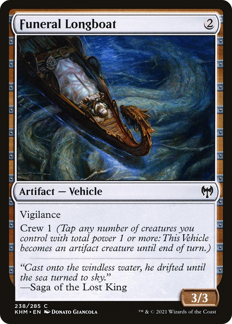 Funeral Longboat — Kaldheim — Magic: The Gathering