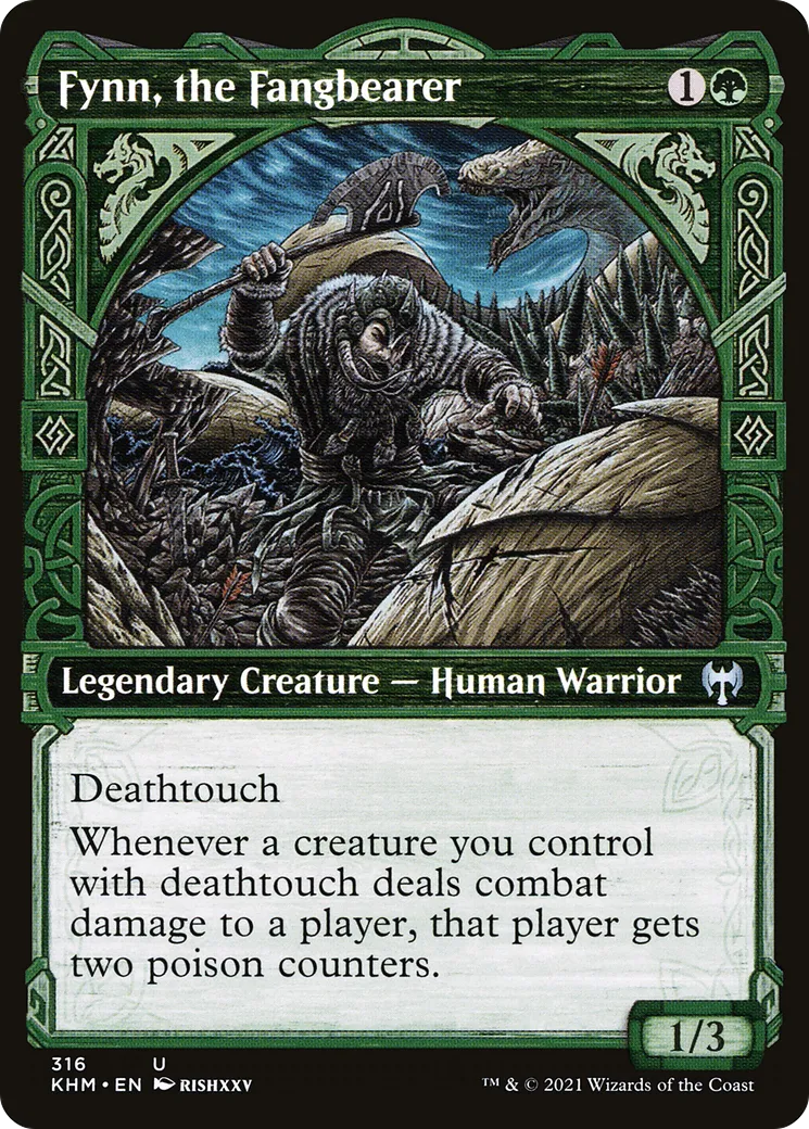 Fynn, le porteur de croc — Kaldheim — Magic: The Gathering