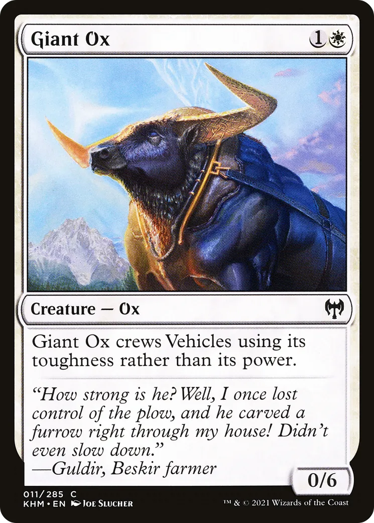 Giant Ox — Kaldheim — Magic: The Gathering