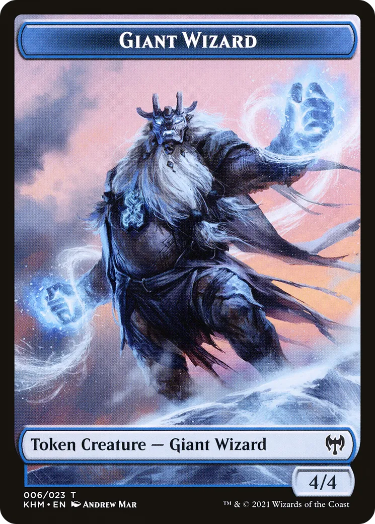 Giant Wizard — Kaldheim — Magic: The Gathering
