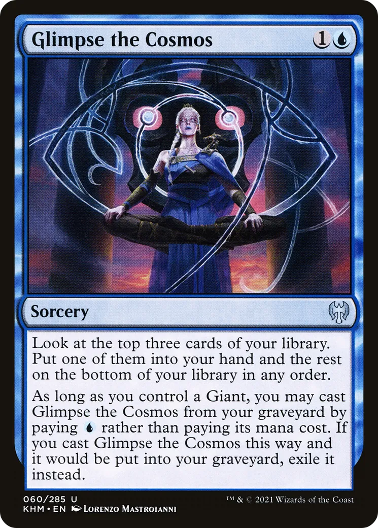 Aperçu du cosmos — Kaldheim — Magic: The Gathering