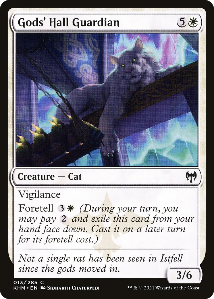 Gardien de la Maison des dieux — Kaldheim — Magic: The Gathering