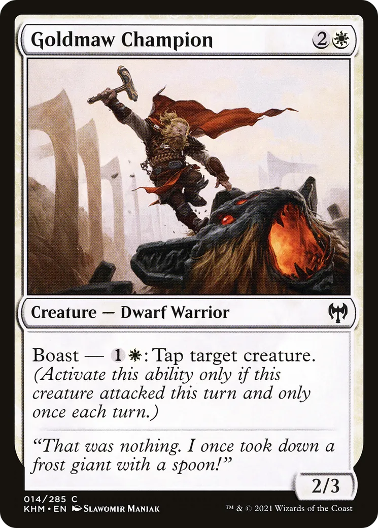 Champion de Gueuledor — Kaldheim — Magic: The Gathering