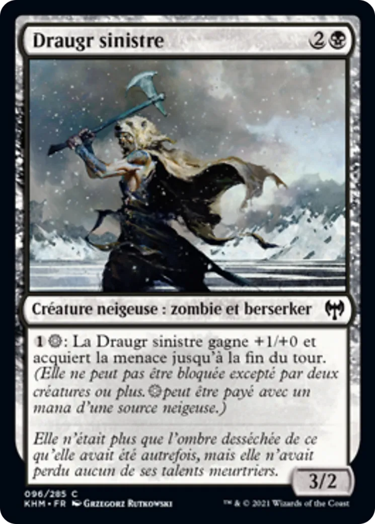 Draugr sinistre — Kaldheim — Magic: The Gathering