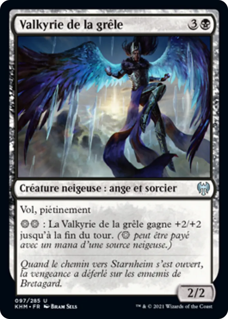 Valkyrie de la grêle — Kaldheim — Magic: The Gathering