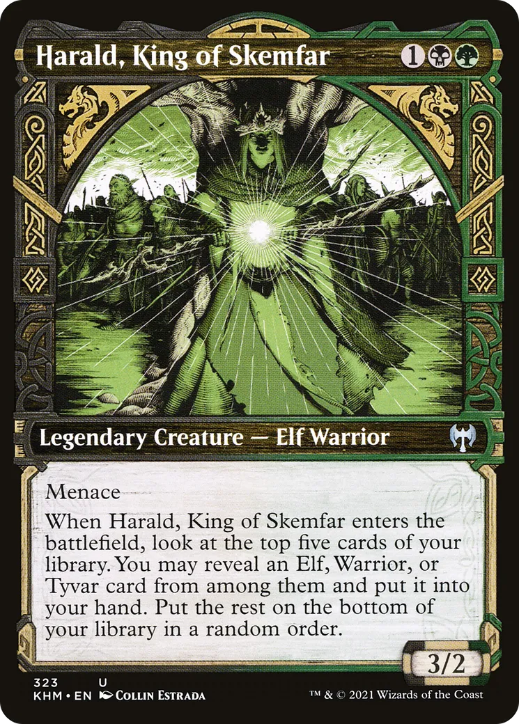 Harald, roi de Skemfar — Kaldheim — Magic: The Gathering