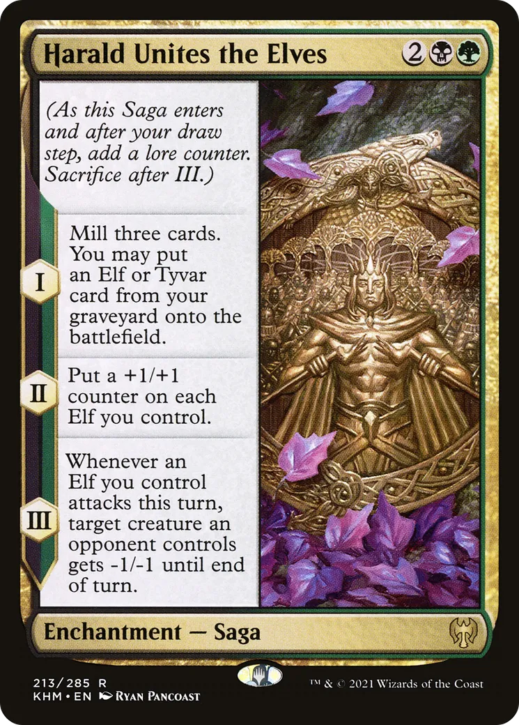Harald Unites the Elves — Kaldheim — Magic: The Gathering
