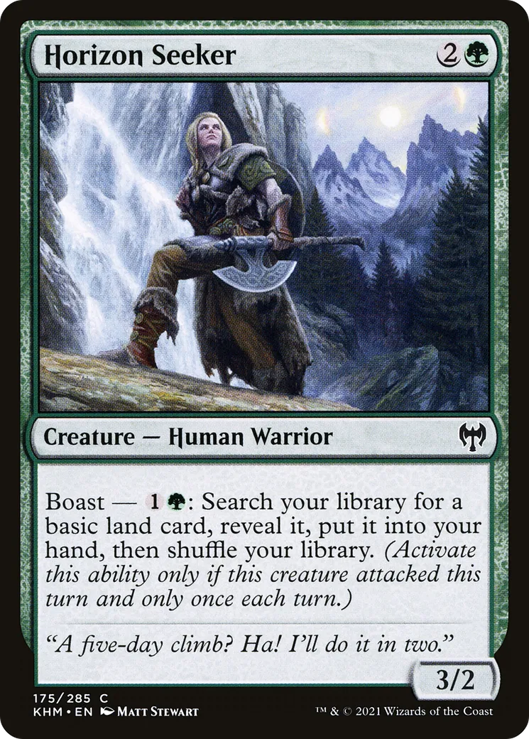 Chercheuse d'horizon — Kaldheim — Magic: The Gathering