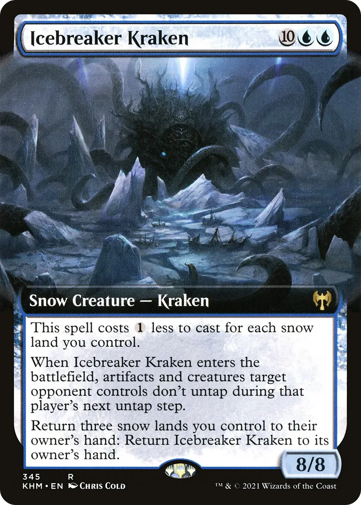 Kraken brise-glace — Kaldheim — Magic: The Gathering