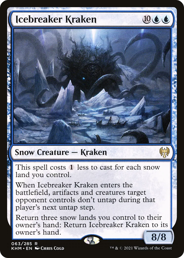 Kraken brise-glace — Kaldheim — Magic: The Gathering
