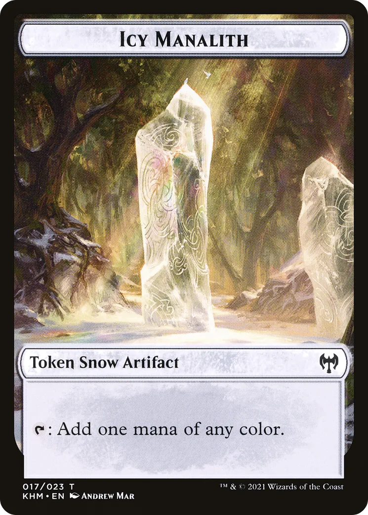 Icy Manalith — Kaldheim — Magic: The Gathering