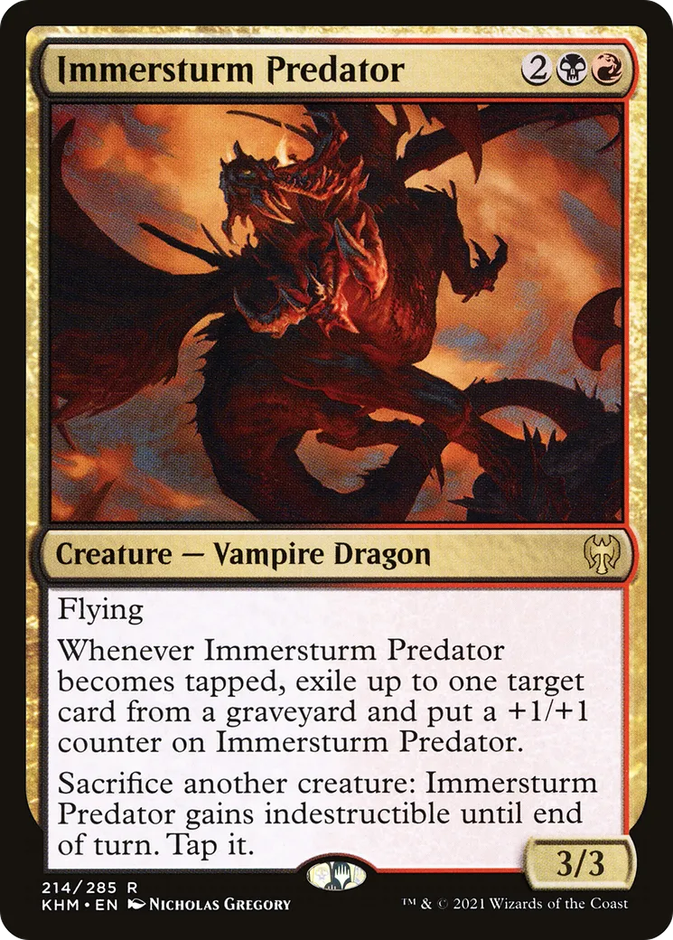 Immersturm Predator — Kaldheim — Magic: The Gathering