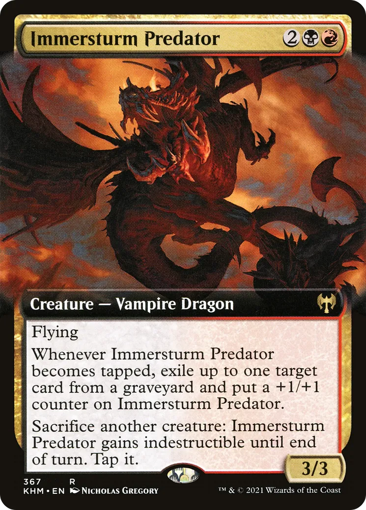 Immersturm Predator — Kaldheim — Magic: The Gathering