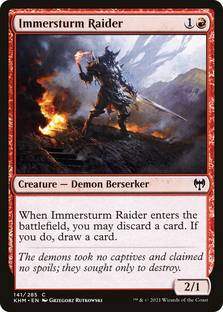 Immersturm Raider — Kaldheim — Magic: The Gathering
