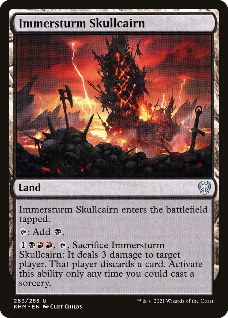 Immersturm Skullcairn — Kaldheim — Magic: The Gathering