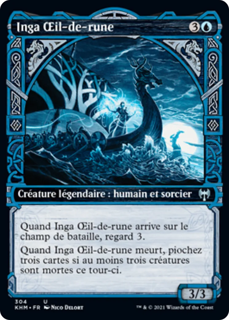 Inga Œil-de-rune — Kaldheim — Magic: The Gathering