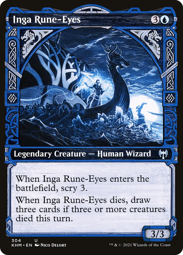 Inga Rune-Eyes — Kaldheim — Magic: The Gathering