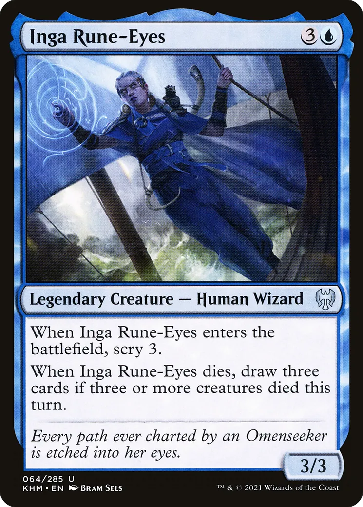 Inga Rune-Eyes — Kaldheim — Magic: The Gathering