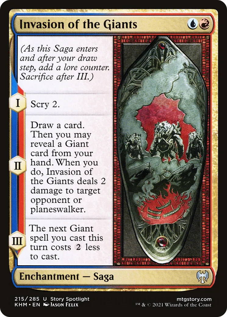Invasion des géants — Kaldheim — Magic: The Gathering