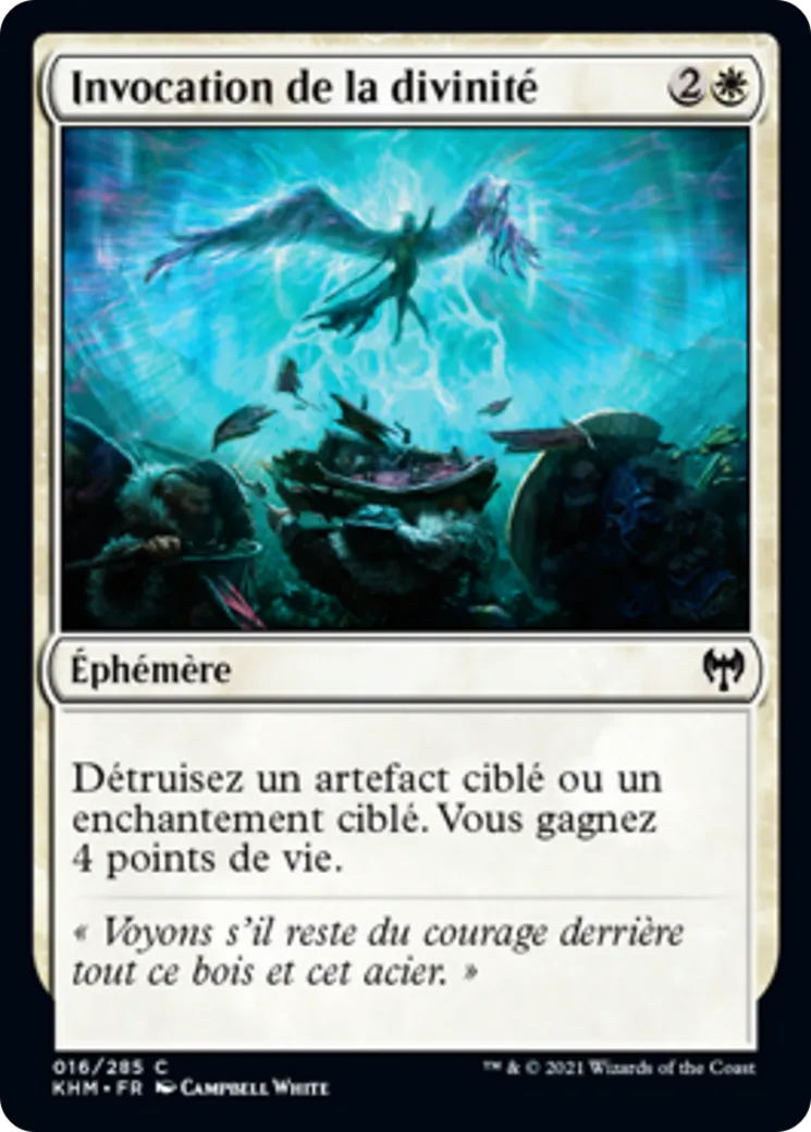 Invocation de la divinité — Kaldheim — Magic: The Gathering