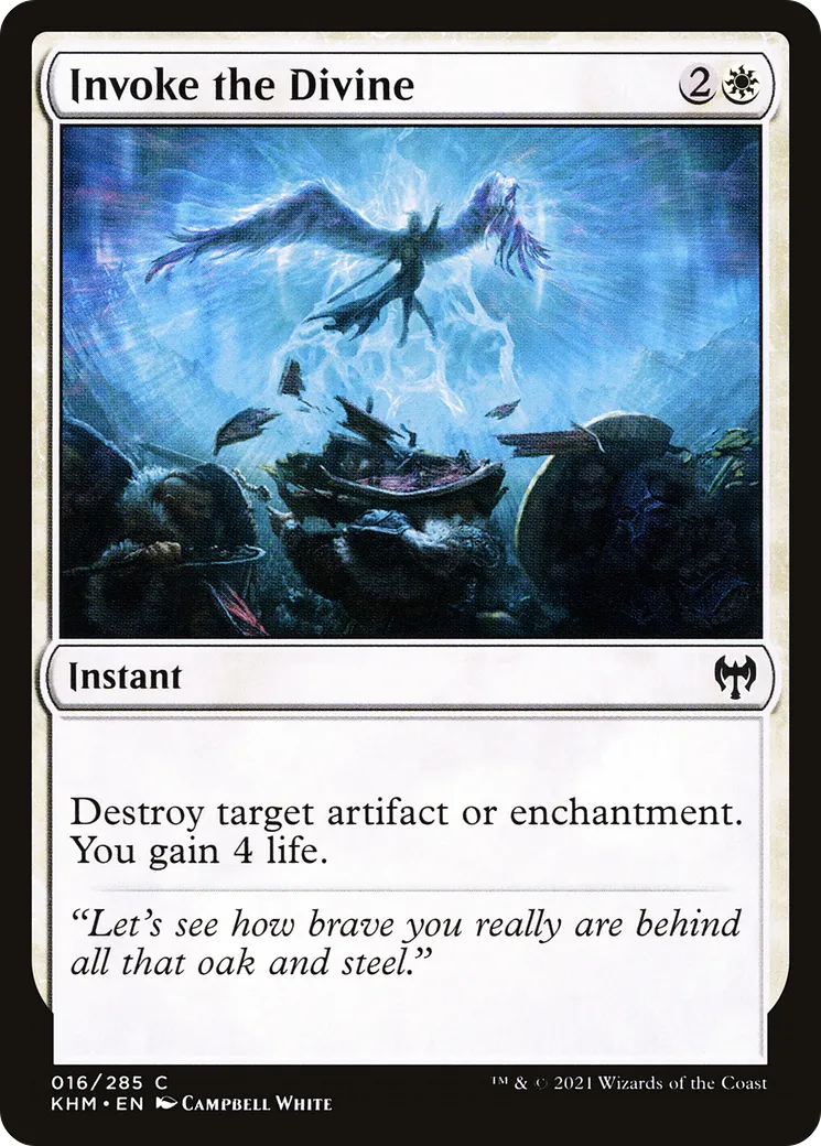 Invocation de la divinité — Kaldheim — Magic: The Gathering