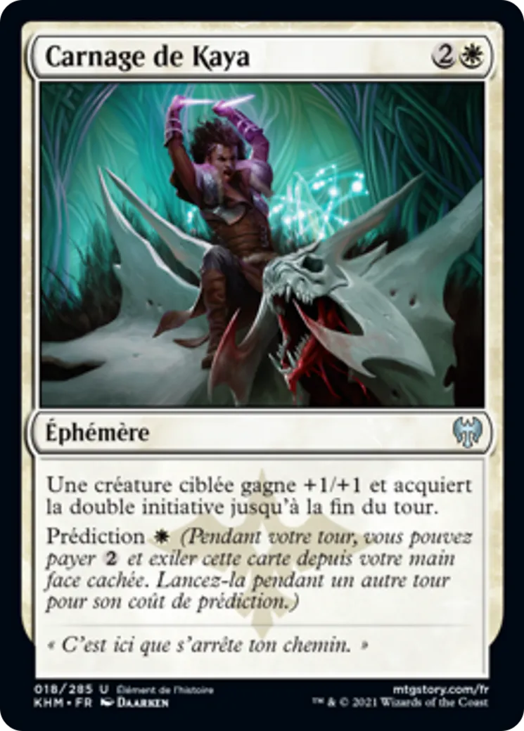 Carnage de Kaya — Kaldheim — Magic: The Gathering