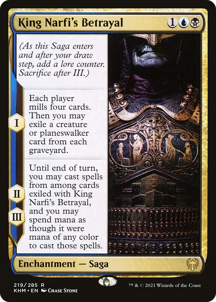 Trahison du roi Narfi — Kaldheim — Magic: The Gathering
