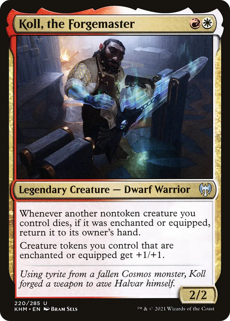 Koll, the Forgemaster — Kaldheim — Magic: The Gathering