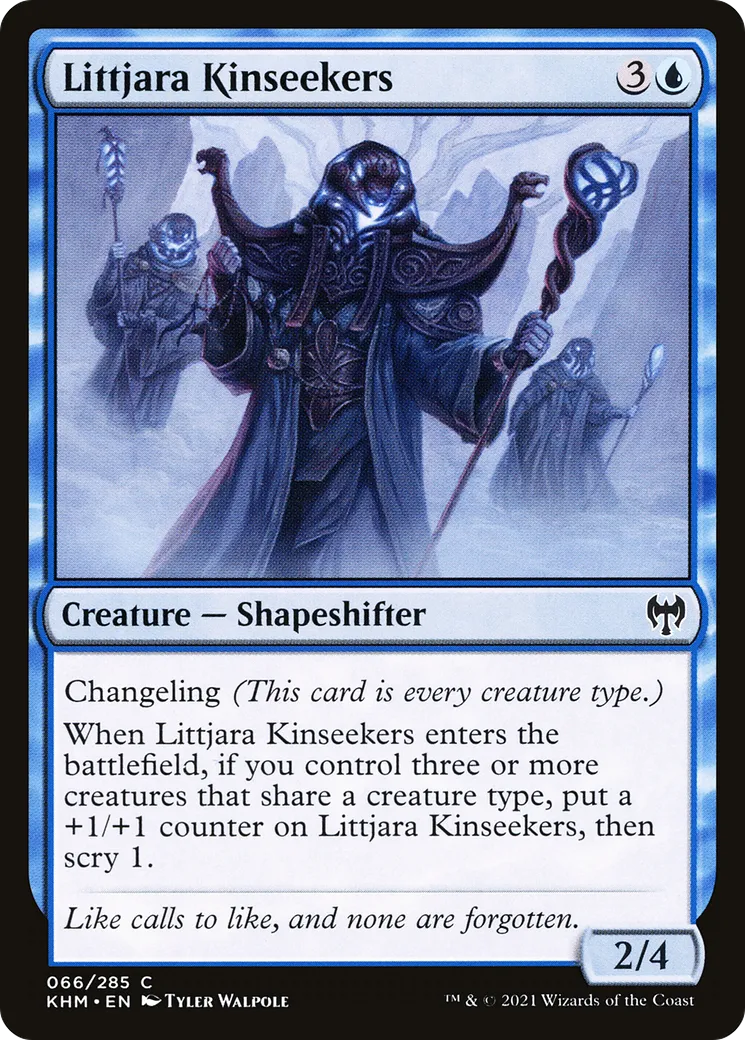 Chercheurs de sang de Littjara — Kaldheim — Magic: The Gathering