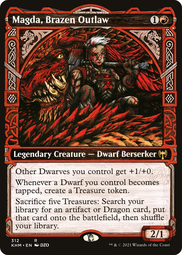 Magda, Brazen Outlaw — Kaldheim — Magic: The Gathering