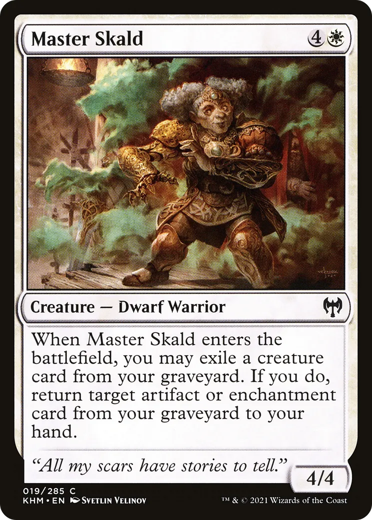Maîtresse skald — Kaldheim — Magic: The Gathering
