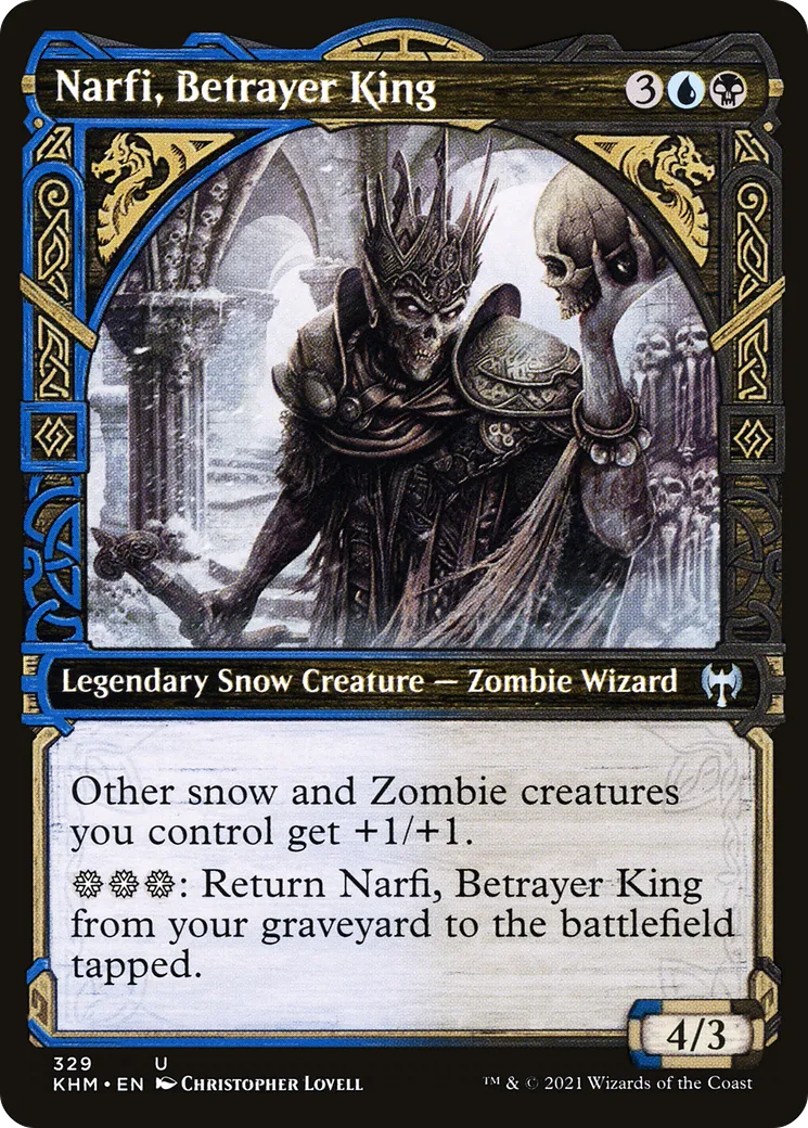 Narfi, Betrayer King from Kaldheim - Magic: The Gathering
