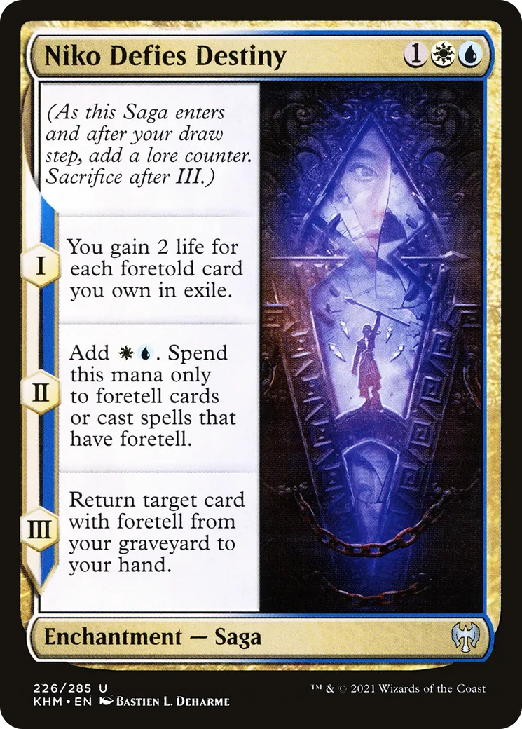 Niko défie le destin — Kaldheim — Magic: The Gathering