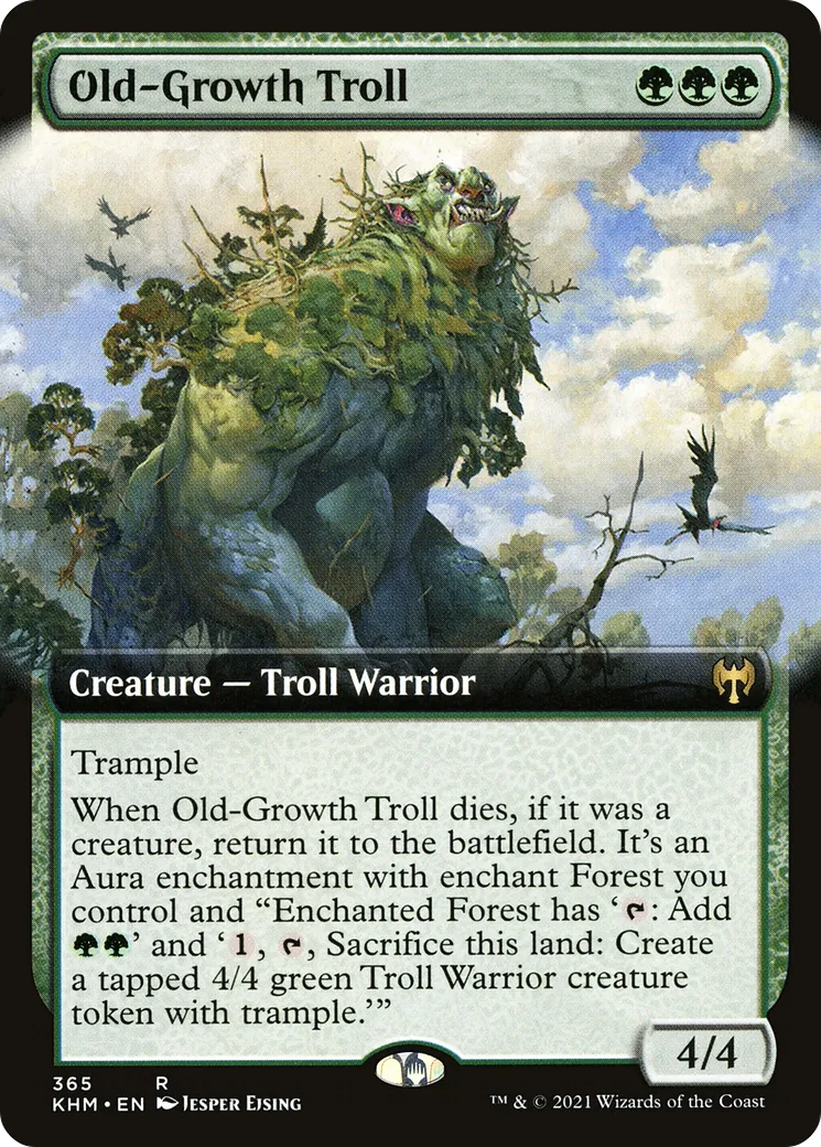 Troll primaire — Kaldheim — Magic: The Gathering