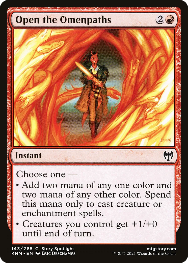 Ouvrir les percées de présage — Kaldheim — Magic: The Gathering