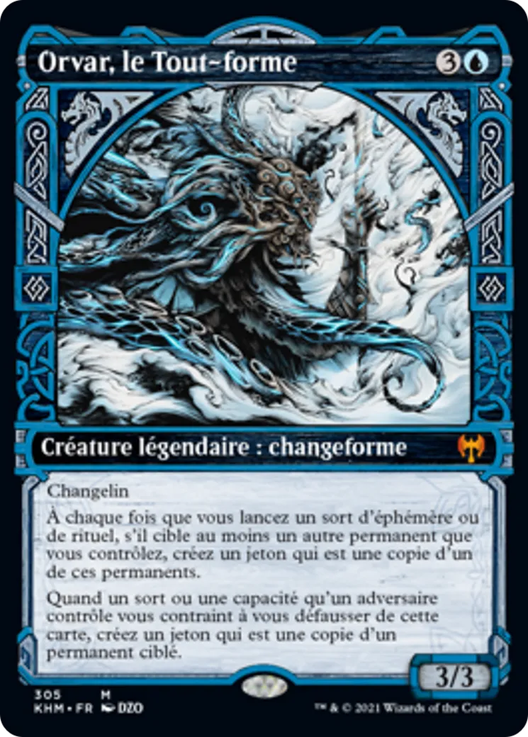 Orvar, le Tout-forme — Kaldheim — Magic: The Gathering
