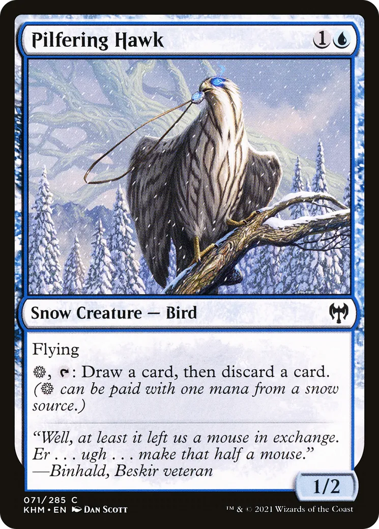 Pilfering Hawk — Kaldheim — Magic: The Gathering